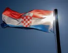 Hrvatska zastava ilustracija/
