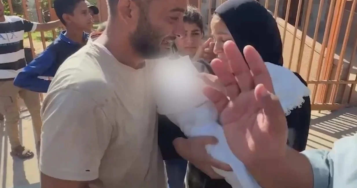 gaza, umiru djeca i bebe, pothranjenost/Screenshot