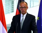 German Chancellor Friedrich Merz attends a press conference with Luxembourg's Prime Minister Luc Frieden (not pictured) in Berlin, Germany, July 1, 2025. REUTERS/Nadja Wohlleben/Nadja Wohlleben