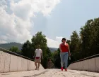 Toplo vrijeme turisti u gradu/Damir Deljo