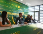 27.06.2025., Pula - NK Istra 1961 predstavila je svojeg novog trenera za nastupajucu prvoligasku sezonu. Kormilo je preuzeo Goran Tomic. Photo: Sasa Miljevic/PIXSELL/PIXSELL
