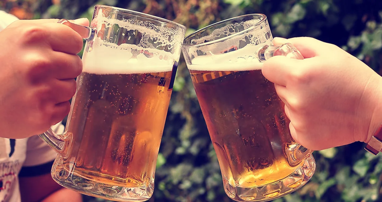 pivo krigla/