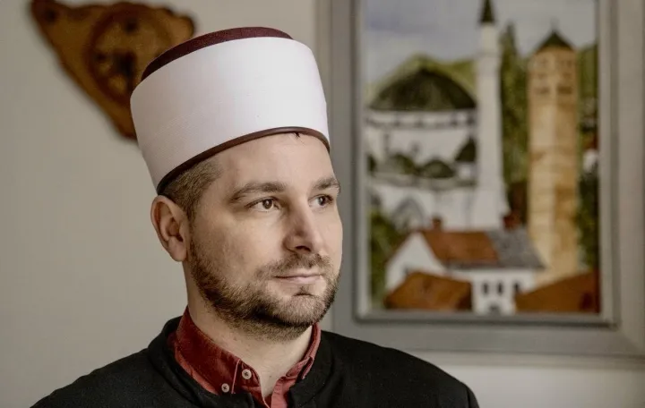 Nezir ef. Špiodić, imam džemata Helsingborg u Švedskoj/Fikret Tufek