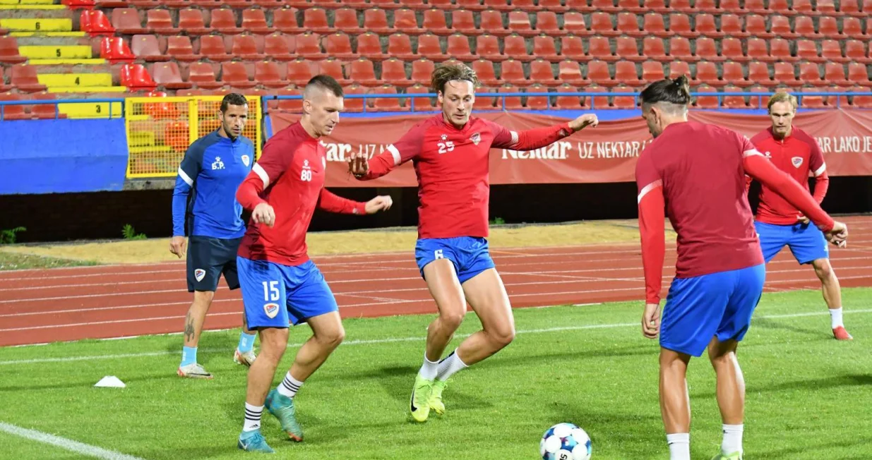 Trening FK Borac
