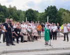 Obraćanje Kade Hotić, Kada Hotić, Potočari, dolazak učesnika Marša mira, 30. godišnjica genocida/Edin Barimac
