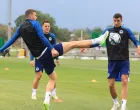 Edin Džeko Amir HadžiahmetovićHrvoje Miličević 