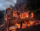 U požaru izgorjela kuća/Banjalučki vatrogasci/Facebook/