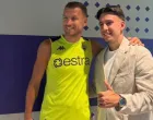 Edin Džeko i Eman Košpo 