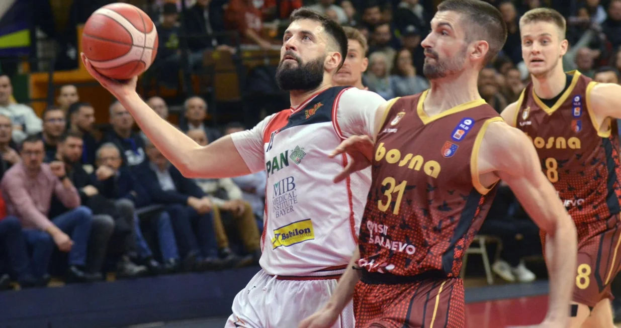 Vladimir Tomašević i Jure Zubac OKK Sloboda - KK Bosna