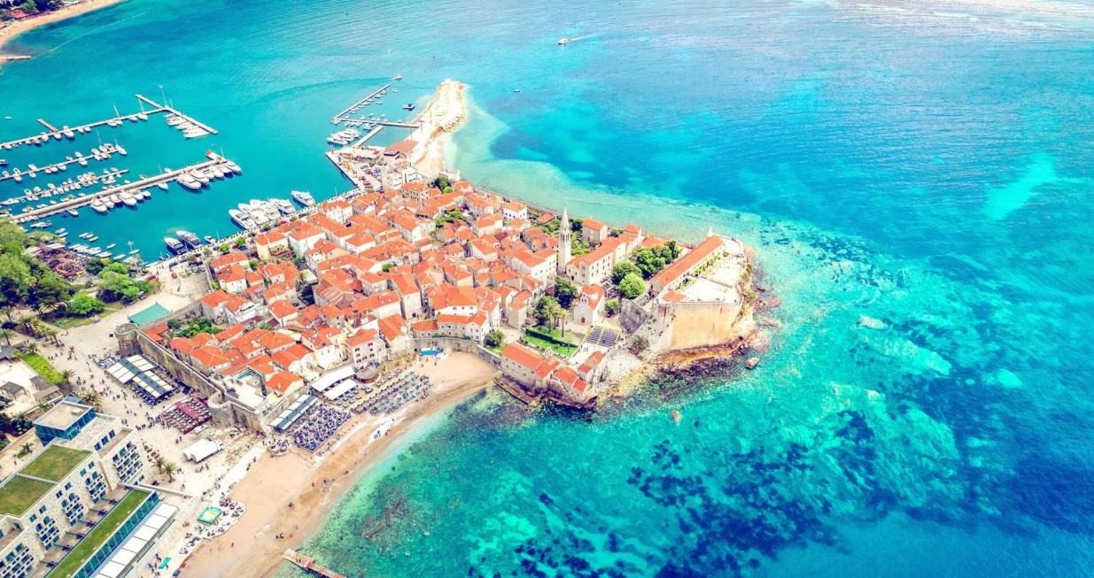 Budva panorama//