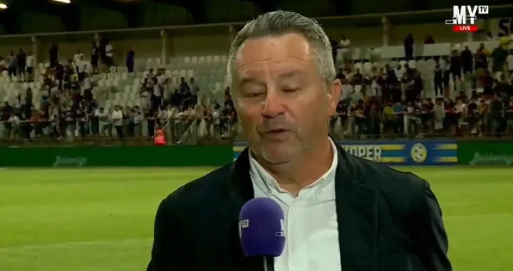 Slaviša Stojanović - trener Kopera (FOTO: Screenshot/MYTV)