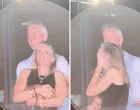 Andy Byron, direktor firme Astronomer, i Kristin Cabot, direktorica ljudskih resursa u toj firmi, uhvaćeni u aferi na koncertu Coldplaya/Screenshot