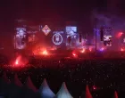 05.07.2025., Zagreb - Koncert Marka Perkovica Thompsona na Hipodromu.Koreografija dronova. Photo: Igor Kralj/PIXSELL/Igor Kralj/pixsell