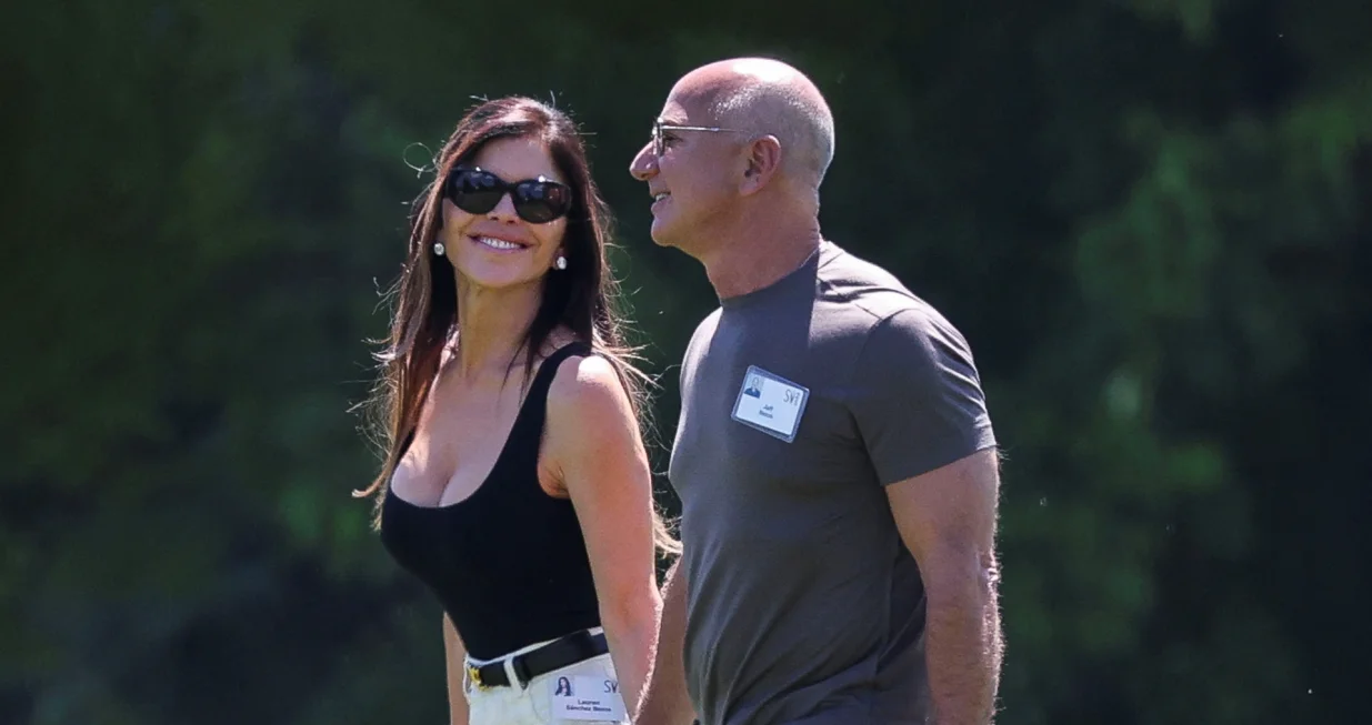 Jeff Bezos i Lauren Sanchez Bezos / Brendan Mcdermid/Reuters