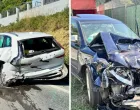 Šteta na vozilima, saobraćajna nesreća na putu Donji Vakuf - Jajce/Neno Murić