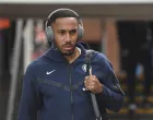 epa10217625 Pierre-Emerick Aubameyang of Chelsea arrives for the English Premier League soccer match between Crystal Palace and Chelsea FC in London, Britain, 01 October 2022. EPA/Vincent Mignott EDITORIAL USE ONLY. No use with unauthorized audio, video, data, fixture lists, club/league logos or 'live' services. Online in-match use limited to 120 images, no video emulation. No use in betting, games or single club/league/player publications