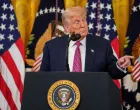 U.S. President Donald Trump speaks before signing the "Genius Act", which will develop regulatory framework for stablecoin cryptocurrencies and expand oversight of the industry, at the White House in Washington, D.C., U.S., July 18, 2025. REUTERS/Nathan Howard/Nathan Howard