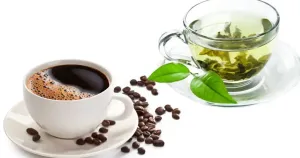 kafa i zeleni čaj/