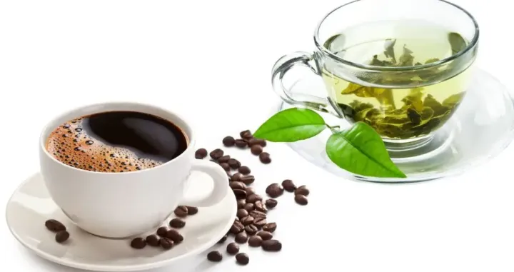 kafa i zeleni čaj/