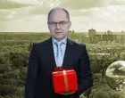 Kolumna Zlatka Dukića: Schmidtov poklon i briselska kazna/Ilustracija/Benjamin Krnić