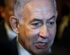 FILE PHOTO: Israel's Prime Minister Benjamin Netanyahu visits Capitol Hill, on the day he meets with Senate Republican Leader John Thune (R-SD) and other senators, in Washington, D.C., U.S., July 9, 2025. REUTERS/Evelyn Hockstein/File Photo/Evelyn Hockstein