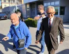 Mile Ujić (desno) prilikom jednog od ranijih dolazaka u Sud BiH/Detektor