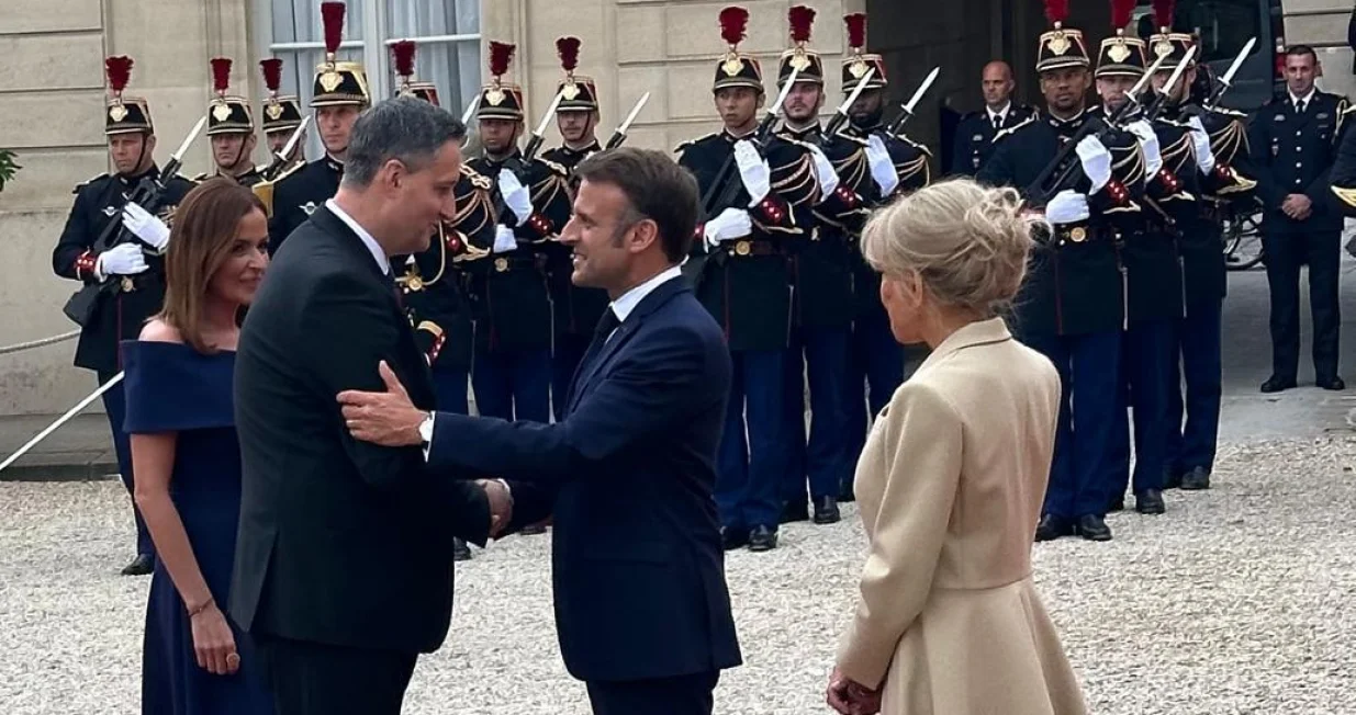 Denis Bećirović, Emmanuel Macron/Kabinet člana Predsjedništva Bih
