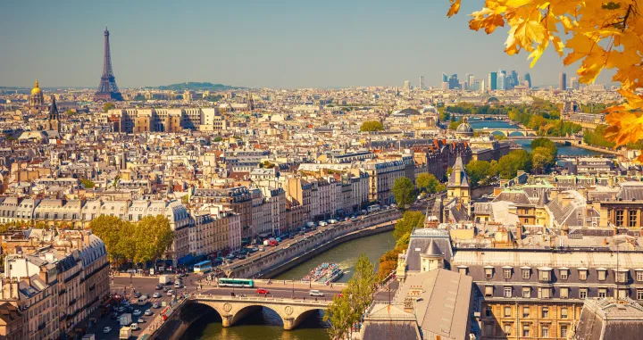 Pariz panorama/