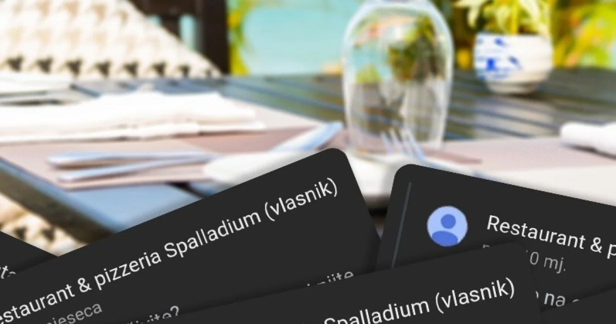 dalmatinski restoran uvredljivi odgovori/Index.hr