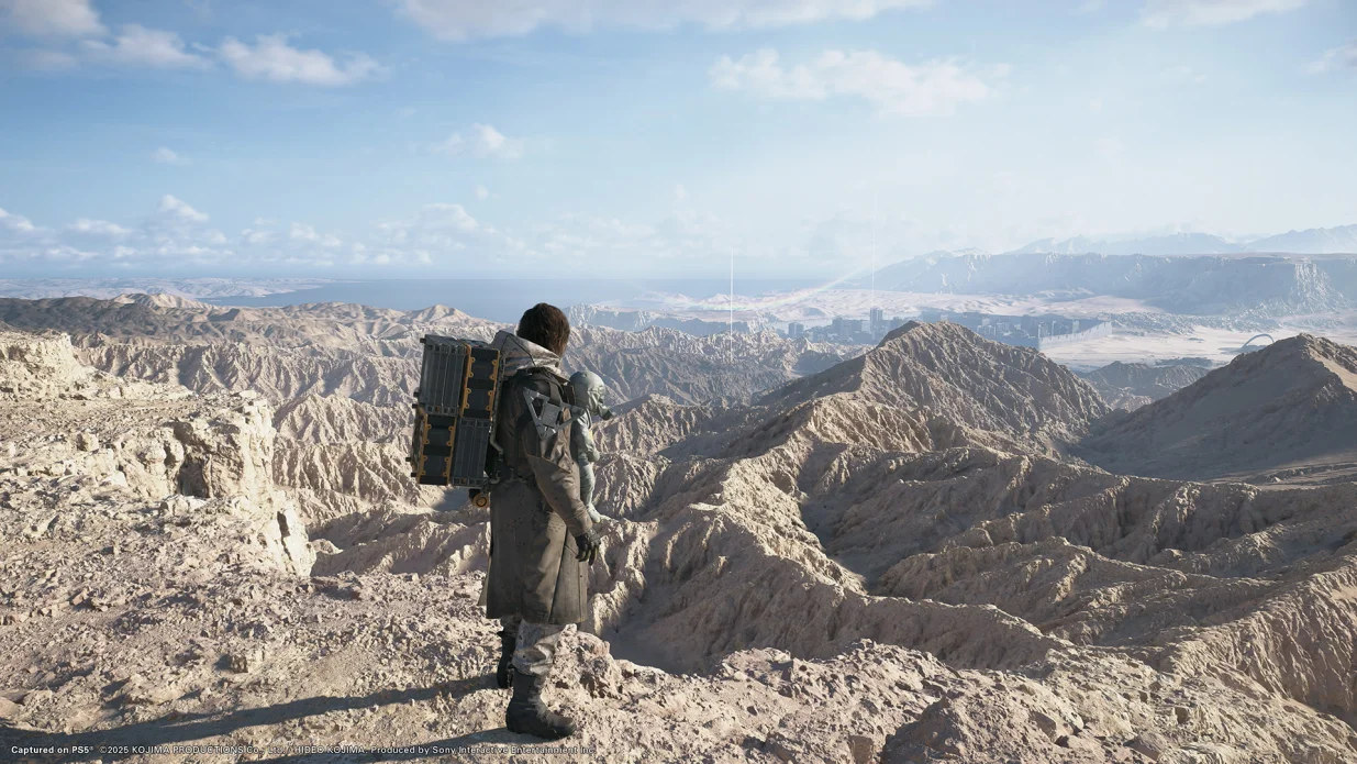 death stranding 2, hideo kojima, video igra, gaming/Scena Iz Igre