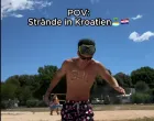 Njemački TikToker u Hrvatskoj/Prtsc