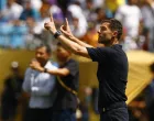 Soccer Football - FIFA Club World Cup - Group H - Real Madrid v Pachuca - Bank of America Stadium, Charlotte, North Carolina, U.S. - June 22, 2025 Real Madrid coach Xabi Alonso REUTERS/Susana Vera