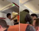 Muškarac, prijetnje, avion, drama na letu, Srbijanac, let/Prtsc