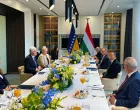 Dragan Čović u posjeti Mađarskoj, Budimpešta, Mađarska, razgovor sa ministrom vanjskih poslova Mađarske Peterom Szijjartom/X.com