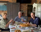 Aleksandar Vučić, Tomislav Nikolić i njegova supruga Dragica Nikolić, Vučić na ručku kod Nikolića/Instagram