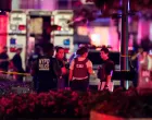 FBI agents and NYPD officers work near the scene of a reported shooter situation in the Manhattan borough of New York City, U.S. July 28, 2025. REUTERS/Eduardo Munoz/Eduardo Munoz