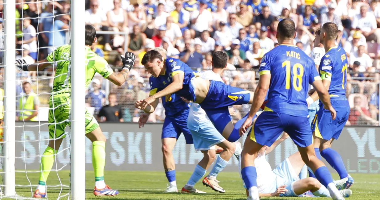 BiH - San Marino (FOTO: Damir Deljo/Oslobođenje)