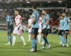 Detalj sa utakmice u Mostaru (HŠK Zrinjski v Slovan Bratislava 29.07.2025)