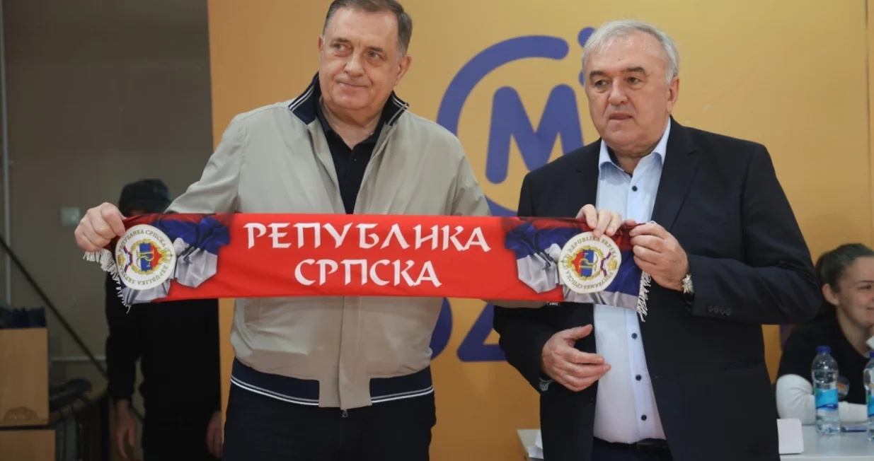 Marinko Umičević i Milorad Dodik/Foto: