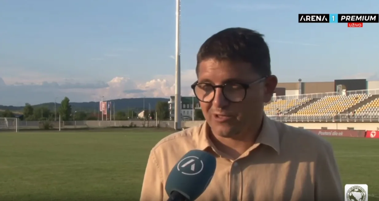 Perica Ognjenović (FOTO: Screenshot/Arena Sport)/Foto: