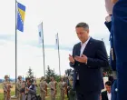 Denis Bećirović na manifestaciji "Dani pobjede, dani ponosa", Vlašić – Ljuta Greda 2025//