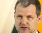 FILE PHOTO: Lithuanian Prime Minister Gintautas Paluckas speaks during press conference in Riga, Latvia May 30, 2025. REUTERS/Ints Kalnins/File Photo/Ints Kalnins