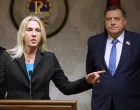 Željka Cvijanović i Milorad Dodik/Senad Gubelić