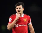 epa10379524 Harry Maguire of Manchester United during the English Premier League soccer match between Manchester United and Nottingham Forest in Manchester, Britain, 27 December 2022. EPA/Peter Powell EDITORIAL USE ONLY. No use with unauthorized audio, video, data, fixture lists, club/league logos or 'live' services. Online in-match use limited to 120 images, no video emulation. No use in betting, games or single club/league/player publications/Foto: Peter Powell