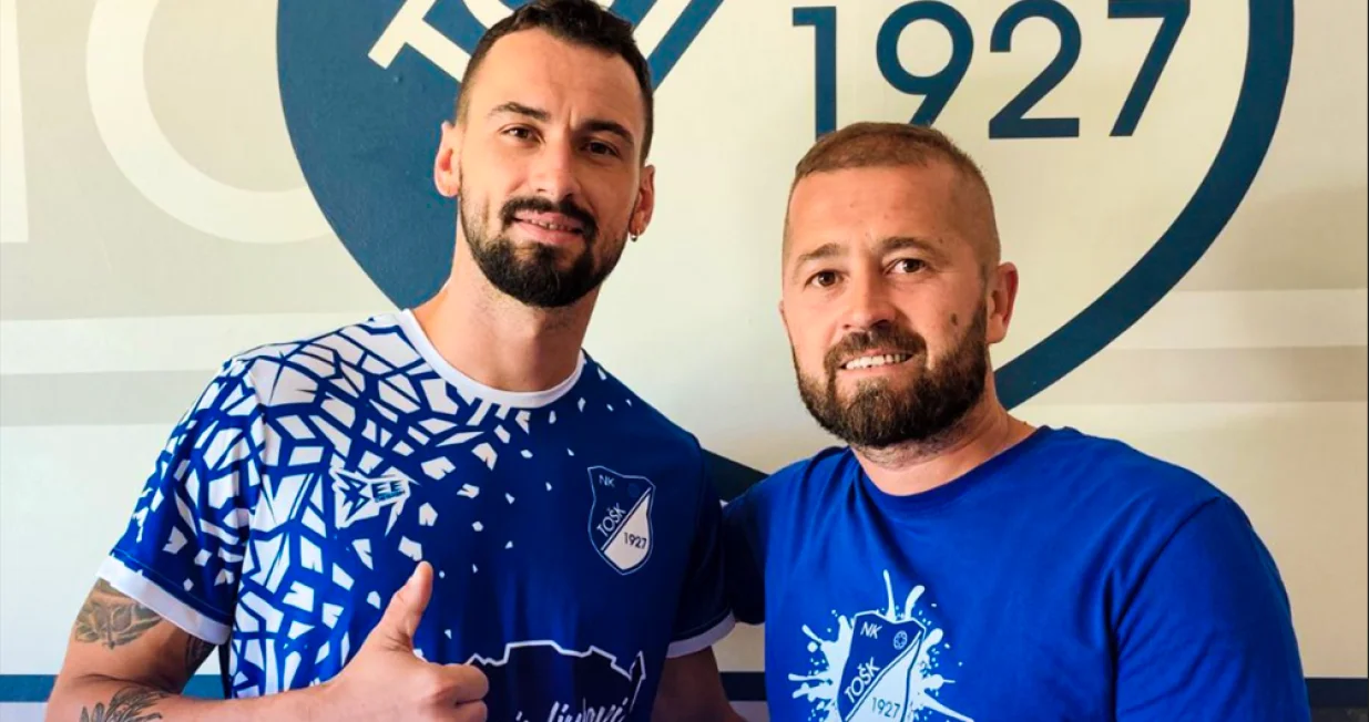 Berin Alić pojačao TOŠK (FOTO: NK TOŠK)/Foto: 