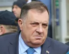 Srpski član Predsjedništva Bosne i Hercegovine Milorad Dodik nakon sastanka sa Josep Borrellom/Senad Gubelić