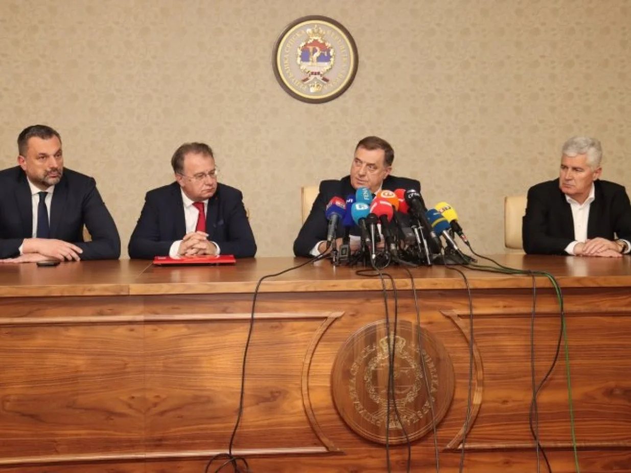 milorad dodik dragan čović trojka koalicija elmedin konaković nermin nikšić/