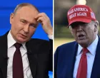 Vladimir Putin, Donald Trump//