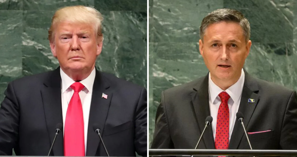 Donald Trump Denis Bećirović/Kabinet člana Predsjedništva Bih