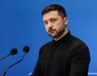 FILE PHOTO: Ukrainian President Volodymyr Zelenskiy attends a press conference on the first day of the two-day Ukraine Recovery Conference (URC2025), on plans for the reconstruction of Ukraine, in Rome, Italy, July 10, 2025. REUTERS/Guglielmo Mangiapane/File Photo/Guglielmo Mangiapane